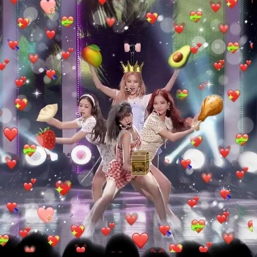 🍽 Стикер «Blackpink memes» для Telegram