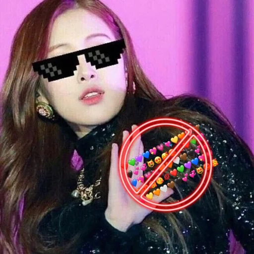 🚫 Стикер «Blackpink memes» для Telegram