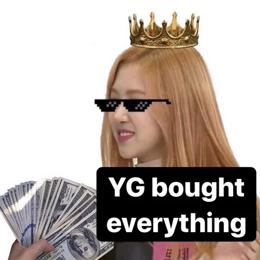 💰 Стикер «Blackpink memes» для Telegram
