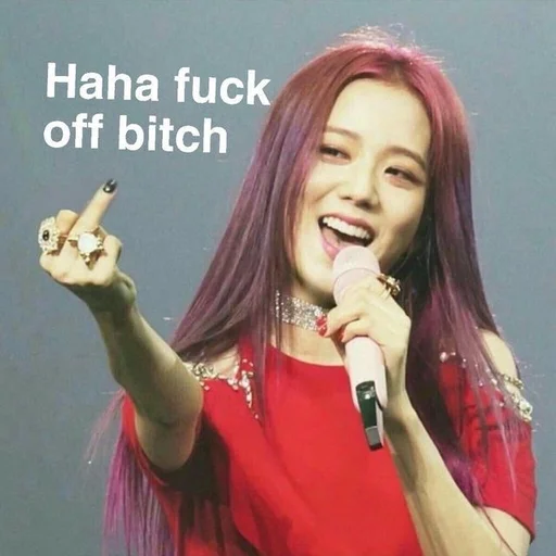 🖕 Стикер «Blackpink memes» для Telegram