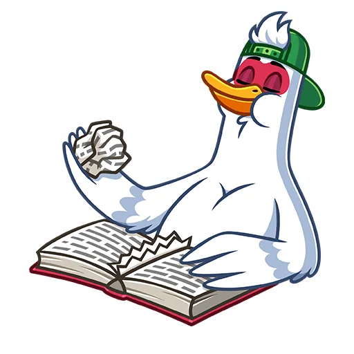 📖 Стикер «Бряк» для Telegram