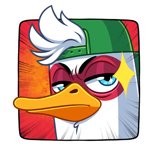 😉 Стикер «Бряк» для Telegram