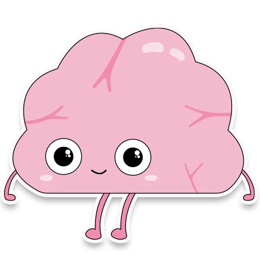 🥲 Стикер «BRAINstorm» для Telegram