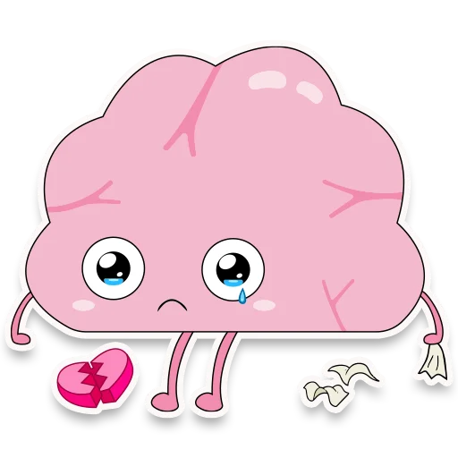 🥹 Стикер «BRAINstorm» для Telegram