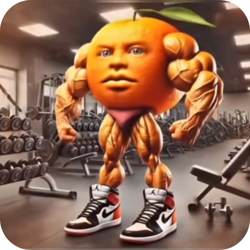 💪 Стикер «Brainrot животные» для Telegram