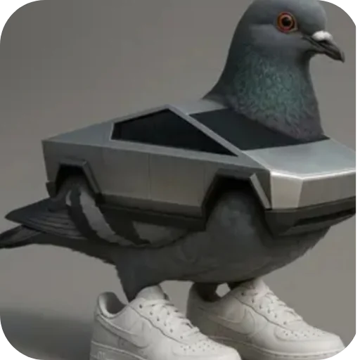 🐦 Стикер «Brainrot животные» для Telegram