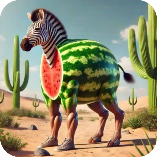 🦕 Стикер «Brainrot животные» для Telegram
