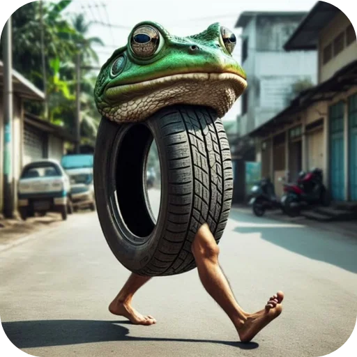 🎡 Стикер «Brainrot животные» для Telegram