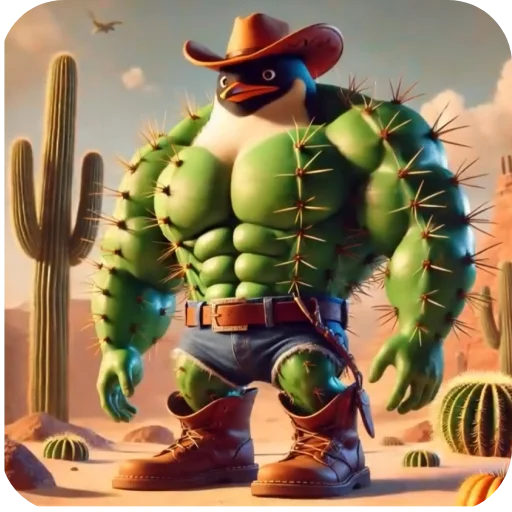🎩 Стикер «Brainrot животные» для Telegram