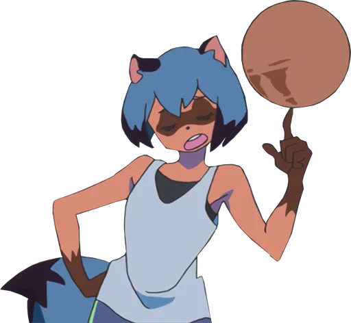 🏀 Стикер «Brand New Animal» для Telegram