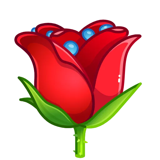 🌹 Стикер «Flowers» для Telegram