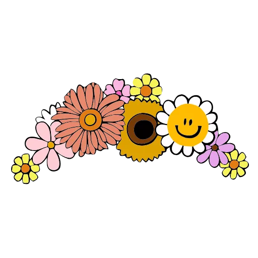 💐 Стикер «Flowers» для Telegram
