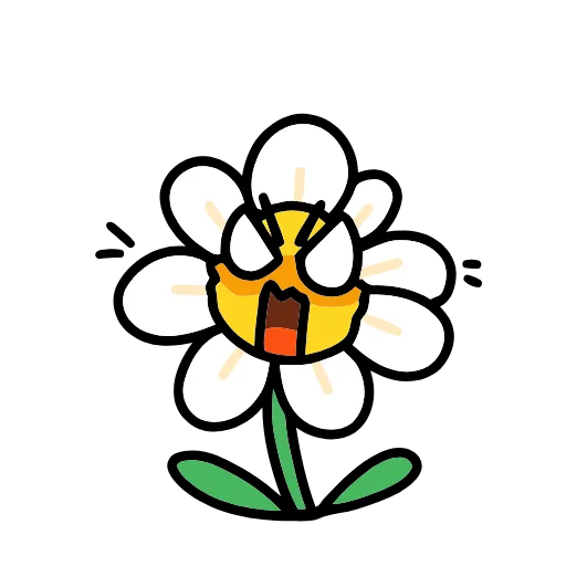 🌸 Стикер «Flowers» для Telegram