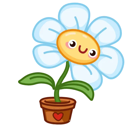 🌸 Стикер «Flowers» для Telegram