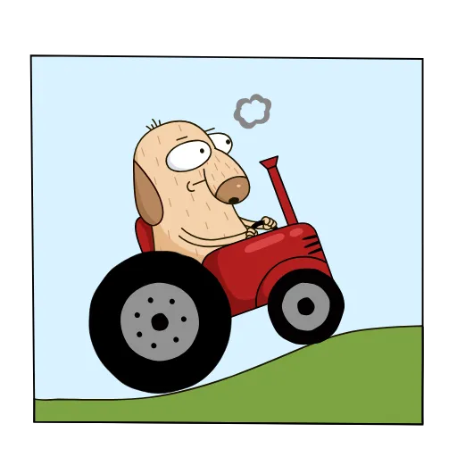 🚜 Стикер «Brar Animation» для Telegram