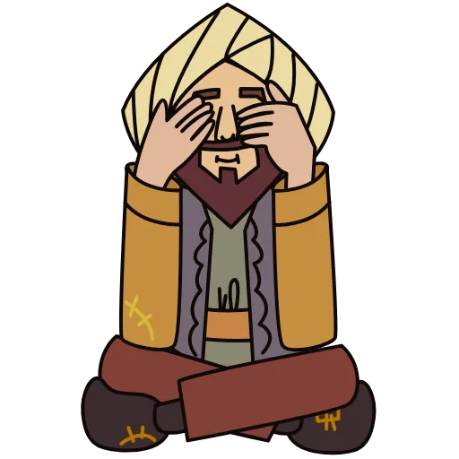 👳‍♂️ Стикер «Brar Animation» для Telegram