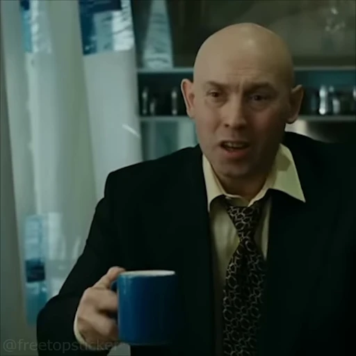 ☕️ Стикер «Брат 2» для Telegram