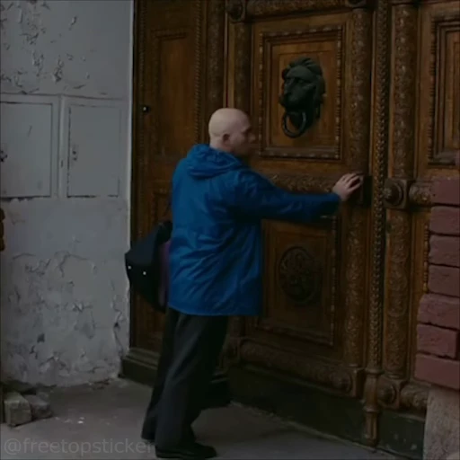 🚪 Стикер «Брат 2» для Telegram