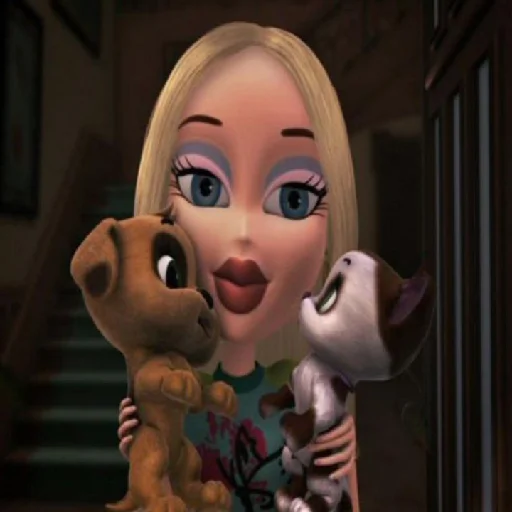 🐶 Стикер «▹братц◃» для Telegram