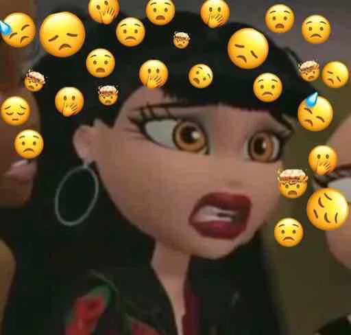 😬 Стикер «Bratz» для Telegram