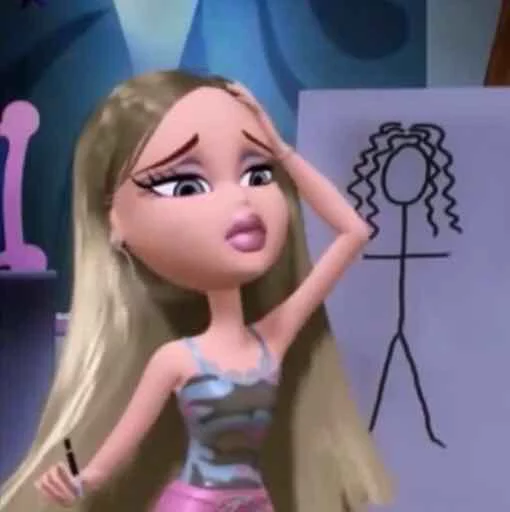 😞 Стикер «Bratz» для Telegram