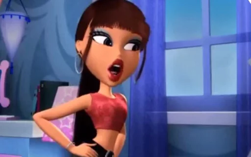 😮 Стикер «Bratz» для Telegram