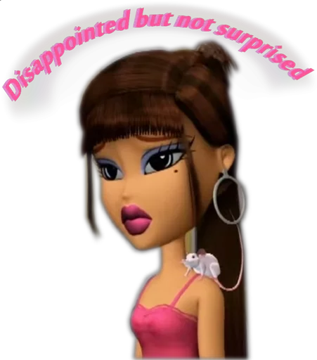 ☹️ Стикер «Bratz» для Telegram