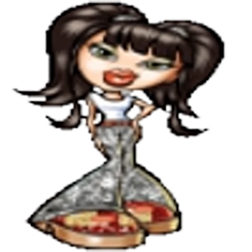 👩 Эмодзи «bratz emoji» для Telegram