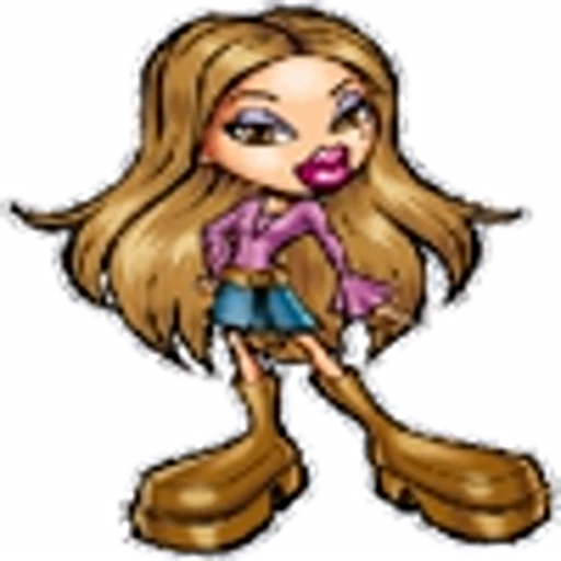 👩 Эмодзи «bratz emoji» для Telegram