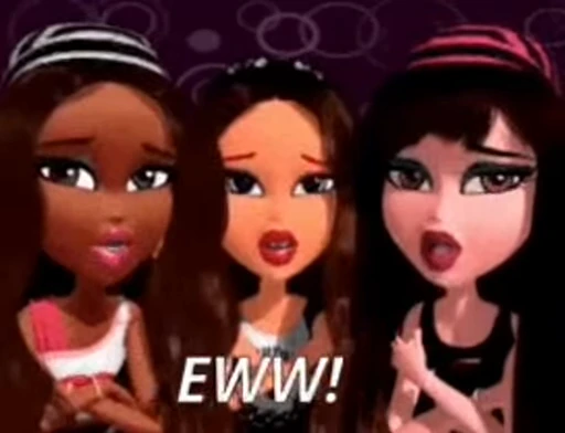 😐 Стикер «Bratz» для Telegram