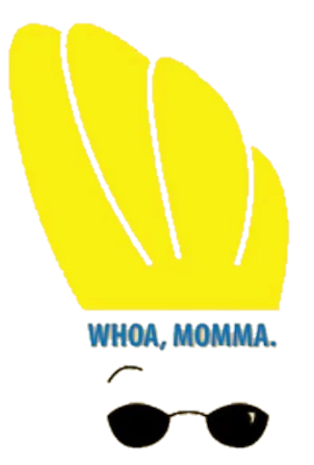 👀 Стикер «JOHNNY BRAVO» для Telegram