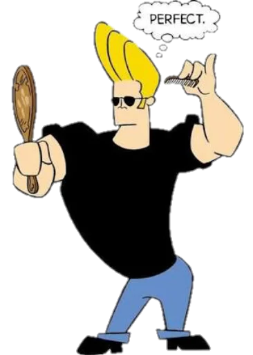 😌 Стикер «JOHNNY BRAVO» для Telegram