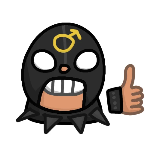 👍 Стикер «бравлек» для Telegram