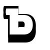 Стикер 25 BrawlFont
