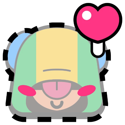 ❤️ Стикер «BrawlStars» для Telegram