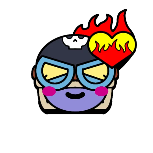 ❤️ Стикер «BrawlStars» для Telegram