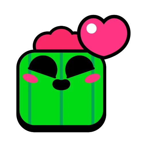 ❤️ Стикер «BrawlStars» для Telegram