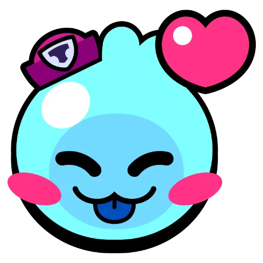 ❤️ Стикер «BrawlStars» для Telegram