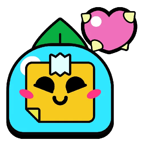 ❤️ Стикер «BrawlStars» для Telegram