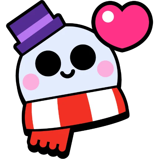 ❤️ Стикер «BrawlStars» для Telegram