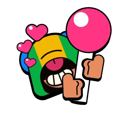 🍭 Стикер «BrawlStars» для Telegram