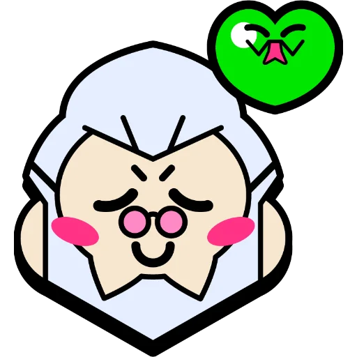 ❤️ Стикер «BrawlStars» для Telegram