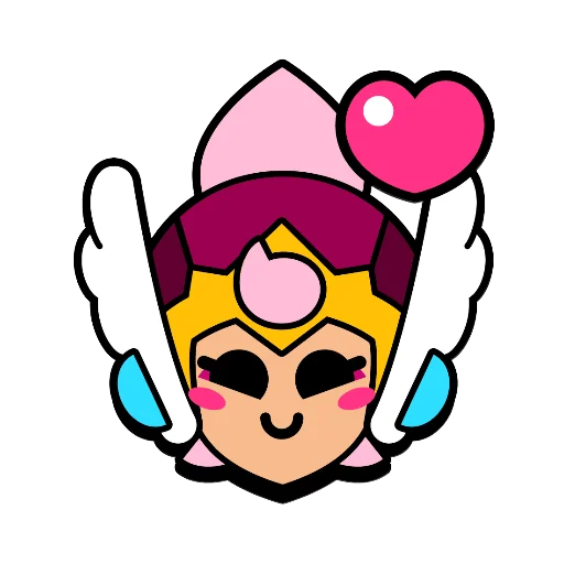 ❤️ Стикер «BrawlStars» для Telegram