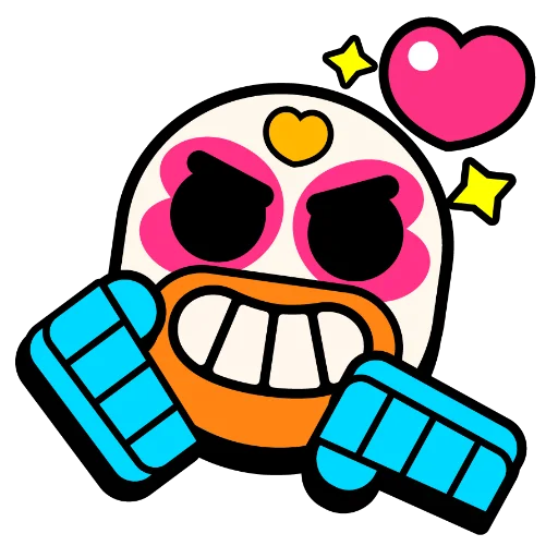 ❤️ Стикер «BrawlStars» для Telegram