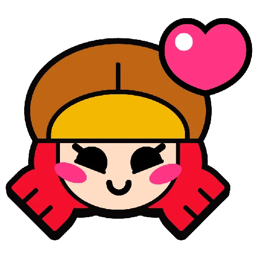 ❤️ Стикер «BrawlStars» для Telegram
