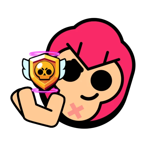 😎 Стикер «BrawlStars» для Telegram