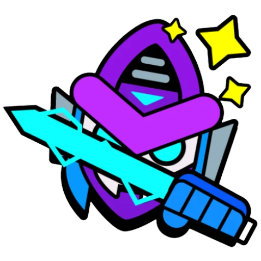 👺 Стикер «BrawlStars» для Telegram