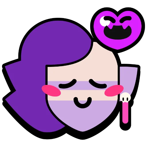 💟 Стикер «BrawlStars» для Telegram