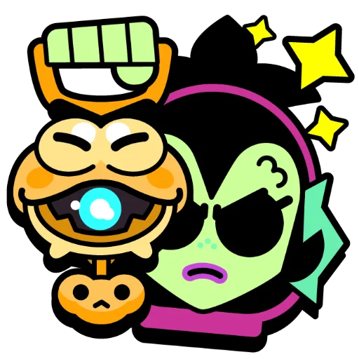 💫 Стикер «BrawlStars» для Telegram