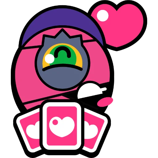 ❤️ Стикер «BrawlStars» для Telegram